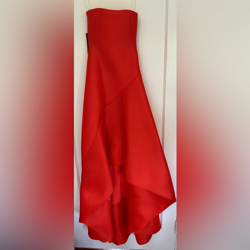 Issue New York Strapless High Low Gown, Size XS, NWT